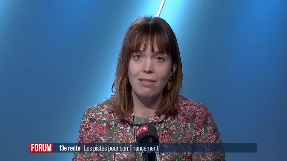 Quelles sont les pistes existantes de financement après l’acceptation d’une 13e rente AVS? (vidéo)