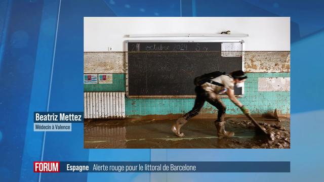 En Espagne, plusieurs alertes de pluies intenses et de risque d'inondation lancées pour la Catalogne