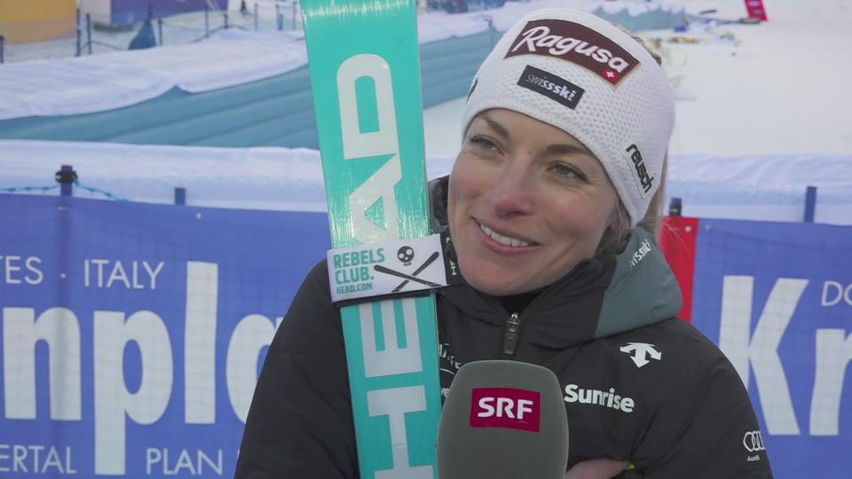 Ski alpin: "j'ai réussi à tailler les virages comme je le voulais" (Lara Gut-Behrami)