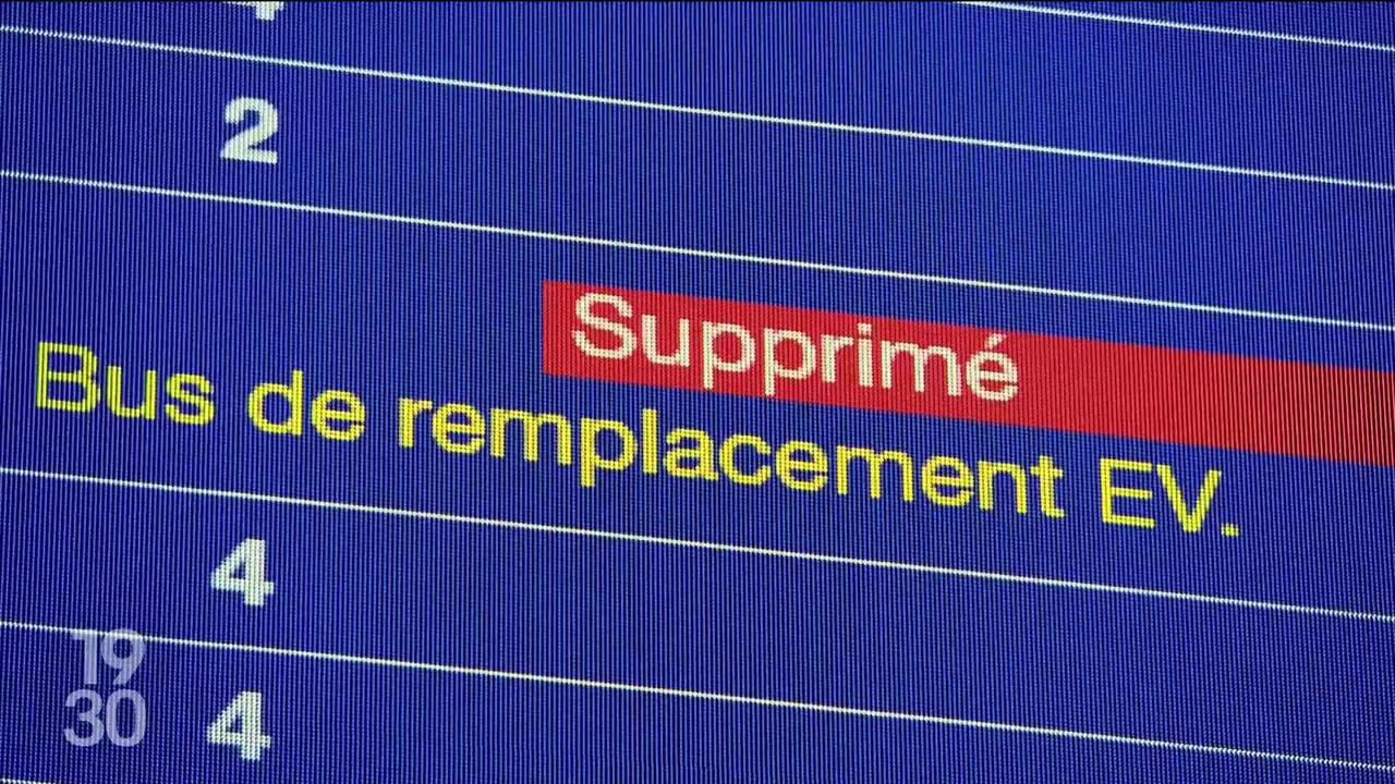 Le trafic ferroviaire est interrompu en raison de travaux à la gare Cornavin depuis samedi soir 19h jusqu'à dimanche 15h