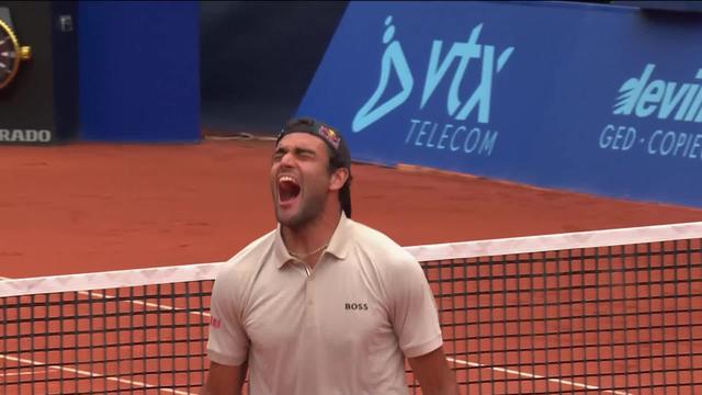 Tennis: l'Italien Matteo Berrettini remporte le tournoi de Gstaad (6-3; 6-1)
