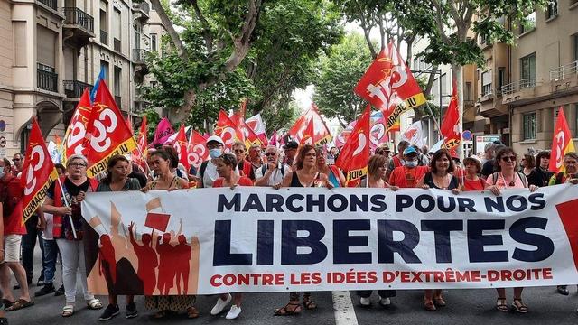 A Montpellier, la plupart des manifestants étaient jeunes mais des retraités se sont aussi déplacés. [AFP - Pascal Guyot]