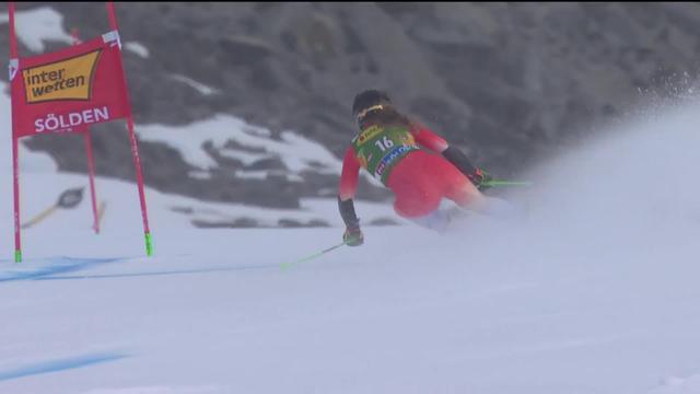 Ski alpin, géant dames: Camille Rast (SUI) termine au 12e rang