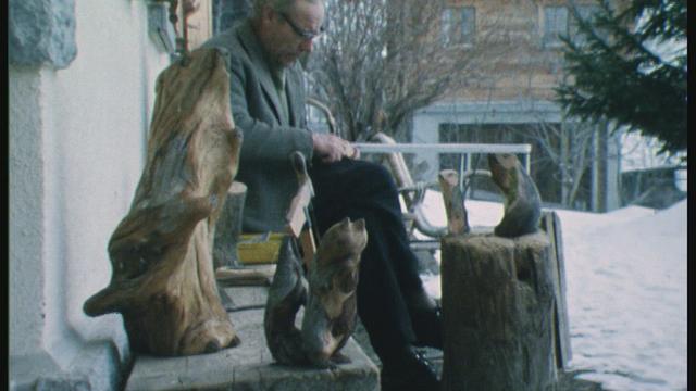 Tourneur et sulpteur sur bois