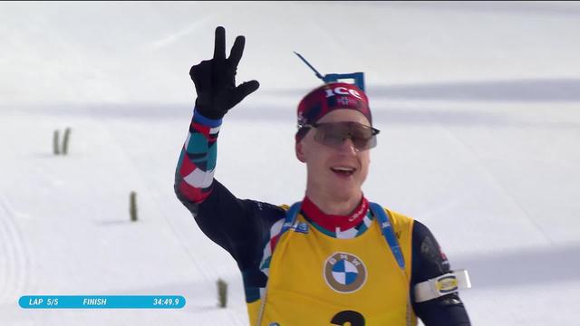 Nové Mesto (CZE), 15km mass start messieurs: de l’or pour Johannes Boe (NOR), Sebastian Stadler (SUI) 7e