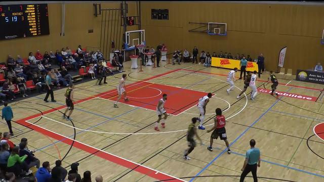 Basket, play-offs: les Lions de Genève s'imposent aux Pommiers face à Monthey et font le break dans la série