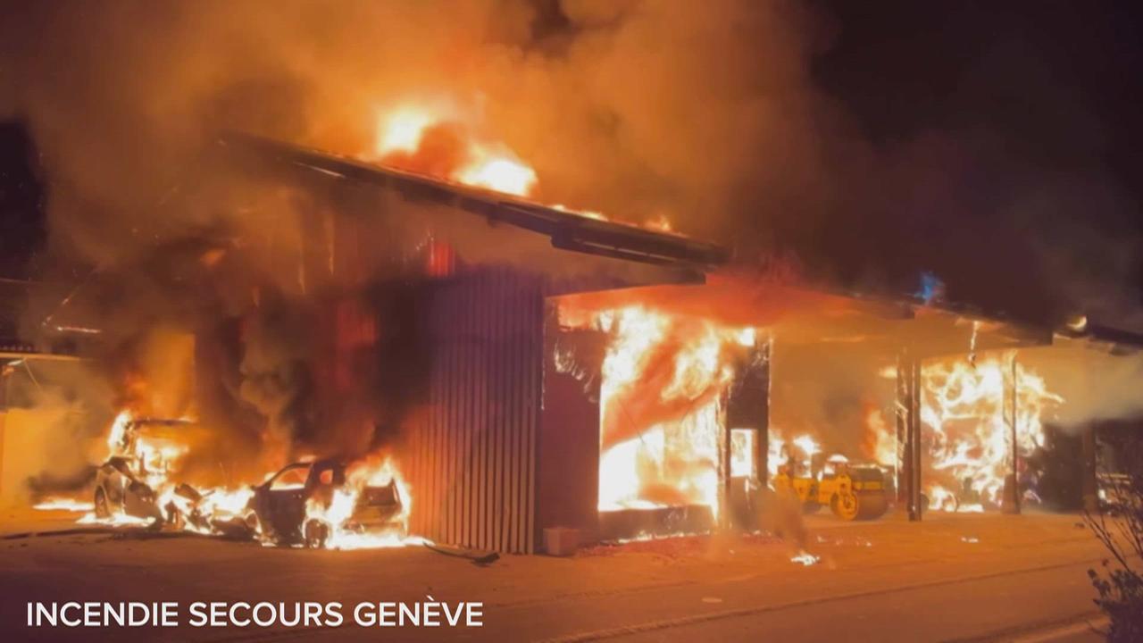 Un incendie s'est déclaré dans une ferme genevoise de Corsier