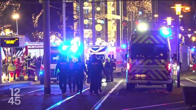 À Magdebourg en Allemagne, une voiture a foncé vendredi sur la foule. Le bilan provisoire est de 5 morts et plus de 200 blessés