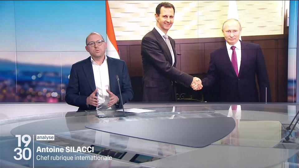 En Syrie, la présence russe est la clé pour la survie du régime de Bachar al-Assad. Les explications d'Antoine Silacci, chef de la rubrique internationale de la RTS