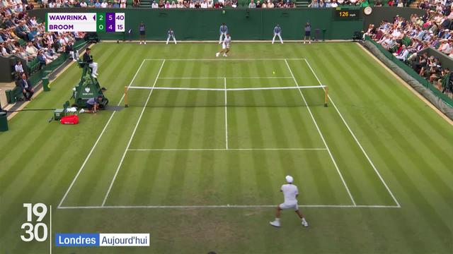 Stan Wawrinka (ATP 95) a aisément franchi le 1er tour à Wimbledon