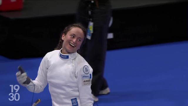 La Valaisanne Angélique Favre a remporté la médaille de bronze aux championnats d’Europe d’escrime