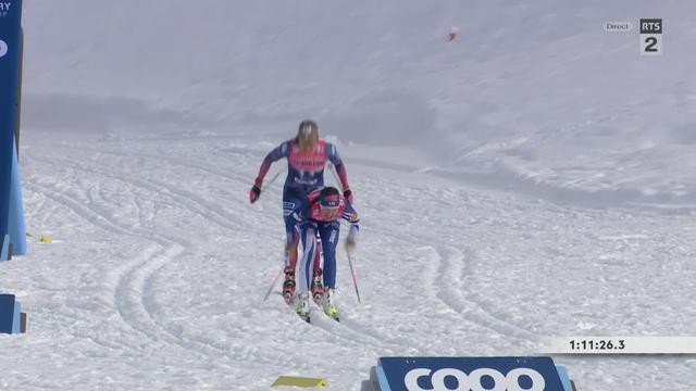 Tour de Ski: la Finlandaise Kerttu Niskanen remporte le 20 km poursuite de Davos