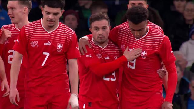 Dublin (IRL), Irlande – Suisse (0-1): la Suisse décroche sa première victoire de l’année à Dublin