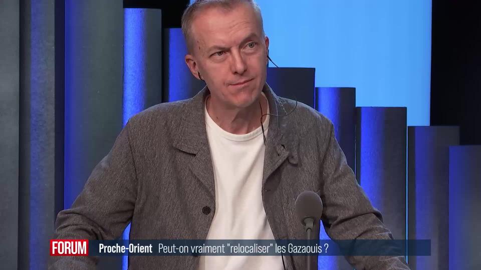 Appel à relocaliser les Gazaouis: interview de Riccardo Bocco et d’Étienne Piguet