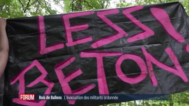 Une évacuation forcée à la ZAD de Ballens?