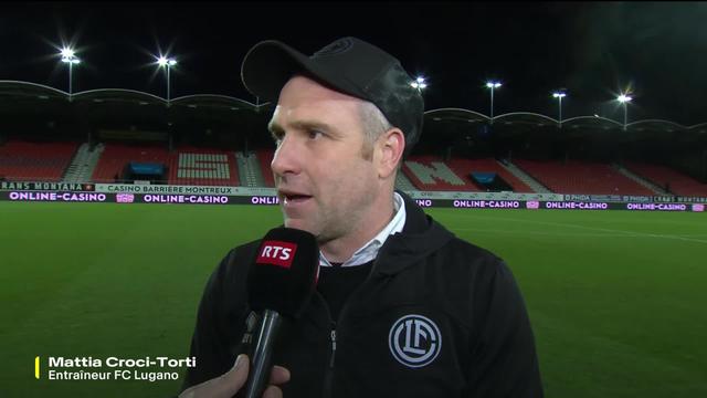 1-2 finales, Sion - Lugano (0-2): "Ce match se gagne avec la tête", Mattia Croci-Torti à l'interview
