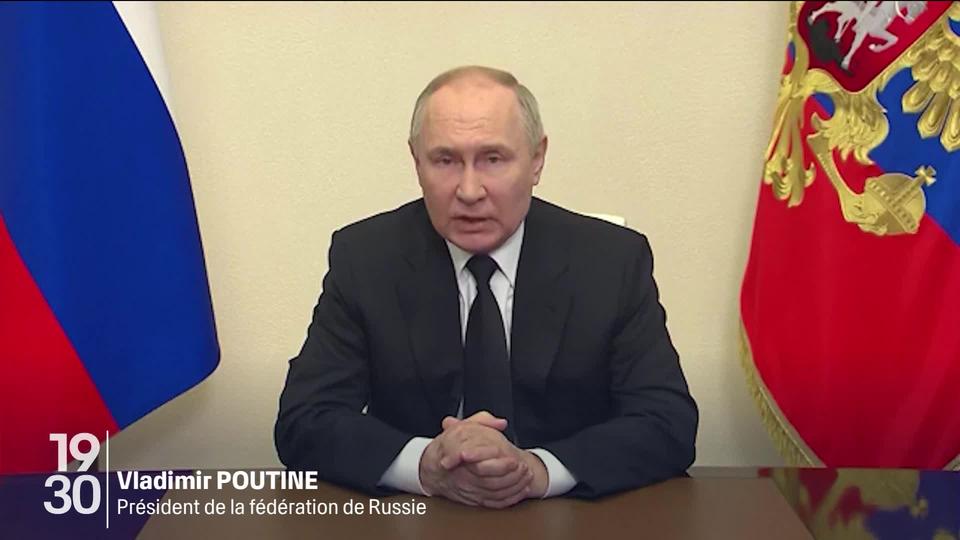 Après l'attentat à Moscou, le président russe Vladimir Poutine veut orienter les regards vers l'Ukraine