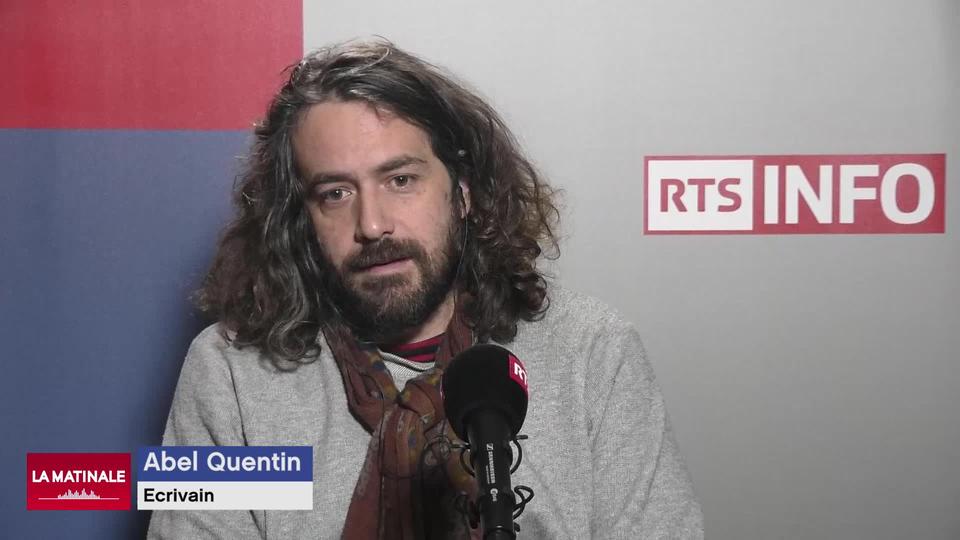 L'invité de La Matinale (vidéo) - Abel Quentin, écrivain qui sort "Cabane", un livre sur l'effondrement climatique