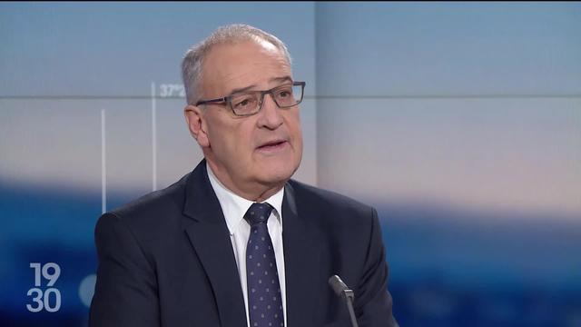 Guy Parmelin fait le point sur le contexte international instable après que la Suisse a été au centre des discussions diplomatiques