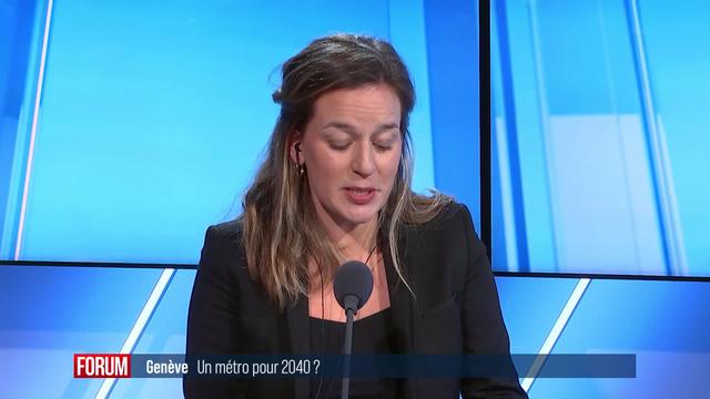 Le Conseil d’Etat genevois présente un projet de métro qui passerait sous le lac