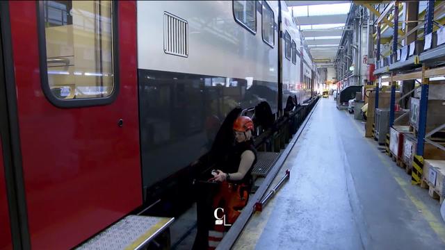 À Genève, les trains sont contrôlés, nettoyés et soignés avant de revenir sur les rails. Immersion dans les ateliers d’entretien CFF de Sécheron