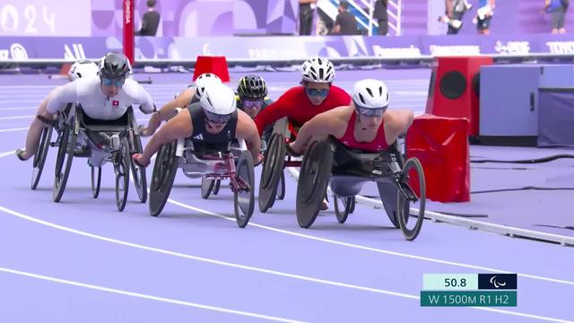 Paralympiques, athlétisme, séries 1500m: Catherine Debrunner (SUI) et Patricia Eachus (SUI) décrochent leur ticket pour la finale