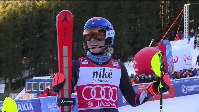 Ski alpin : 95e victoire en Coupe du monde pour Mikaela Shiffrin, qui a la voie royale vers le Globe de cristal