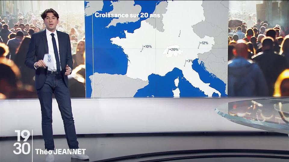 La croissance démographique reste forte en Suisse, en particulier en région lémanique. Explications