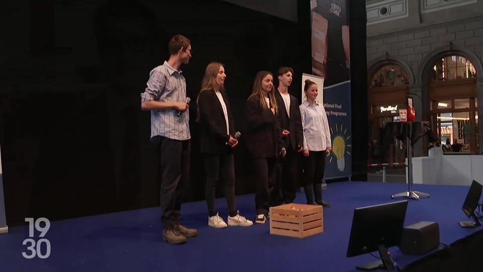 Des élèves du Gymnase d'Yverdon ont monté une mini-entreprise et atteint la finale nationale d'un concours national pour jeunes entrepreneurs