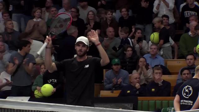 1-2 finale, S. Wawrinka (SUI) - T. Paul (USA) (3-6,2-6): le Vaudois ne parvient pas à trouver la solution face au numéro 13 mondial