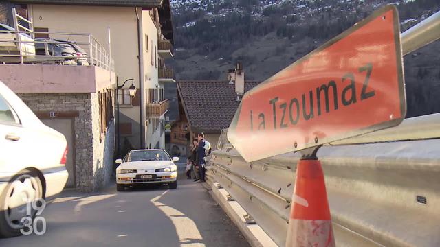 La station de La Tzoumaz sera privée de sa route d'accès durant des mois suite à l’effondrement d’un tunnel