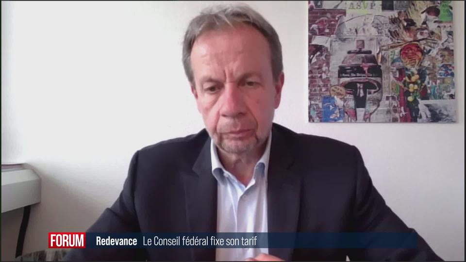 Les conséquences pour la SSR d’une redevance radio-TV à 300 francs: interview de Gilles Marchand