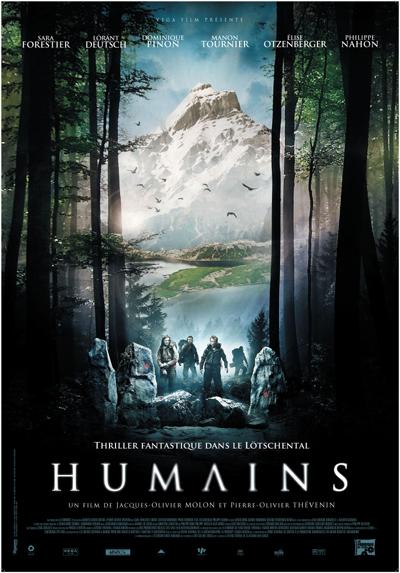 L'affiche du film "Humains" réalisé par Pierre-Olivier Thévenin et Jacques-Olivier Molon. [RTS - Vega Film]