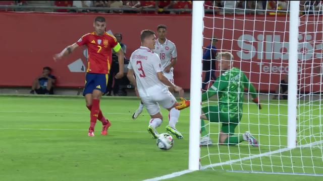 Football, Ligue des Nations: l'Espagne s'impose face au Danemark et prend la tête du groupe (1-0)