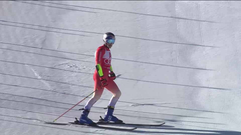 Sölden (AUT), géant messieurs, 1re manche: Marco Odermatt (SUI) est éliminé