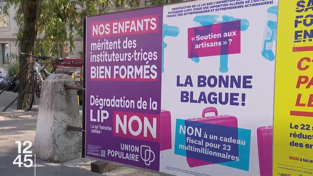 La réforme sur l’imposition de l’outil de travail divise à Genève