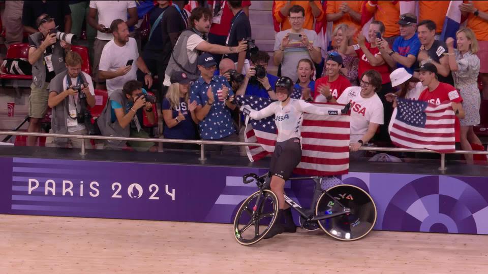 Omnium: Jennifer Valente (USA) médaillée d'or, Aline Seitz (SUI) 13e