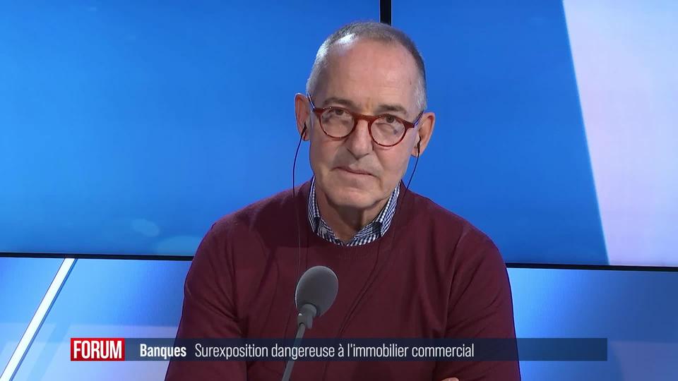 François Savary s’exprime sur l’exposition risquée des banques européennes face à l’immobilier commercial