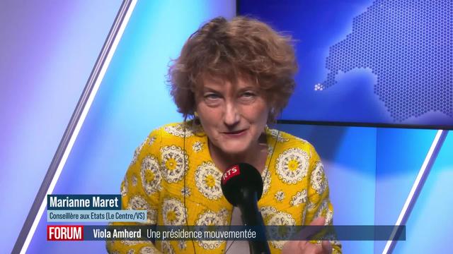 Quel est le bilan de Viola Amherd comme présidente de la Confédération? Interview de Marianne Maret (vidéo)