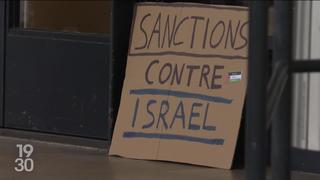 La visite d'Ignazio Cassis à l’Université de Fribourg a été annulée en raison d’une manifestation de soutien à la Palestine