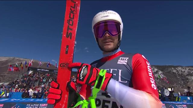 Aspen (USA), géant messieurs, 2e manche: Thomas Tumler (SUI) échoue au pied du podium
