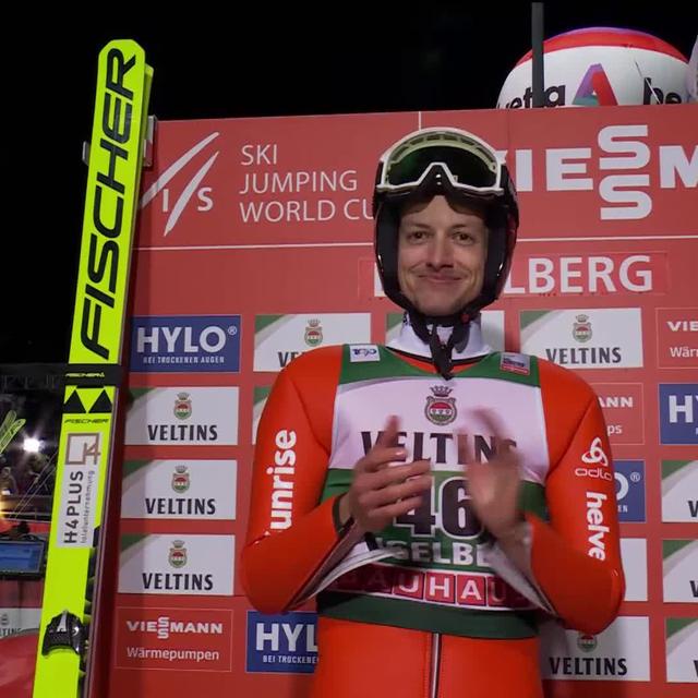 Saut à ski: A Engelberg, Gregor Deschwanden signe son 3e podium de la saison