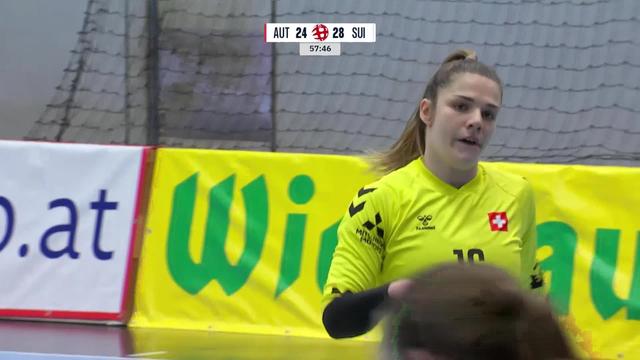 Maria Enzersdorf (AUT), Autriche - Suisse (26-29): les Suissesses s'imposent pour leur avant dernier match de l'Euro Cup