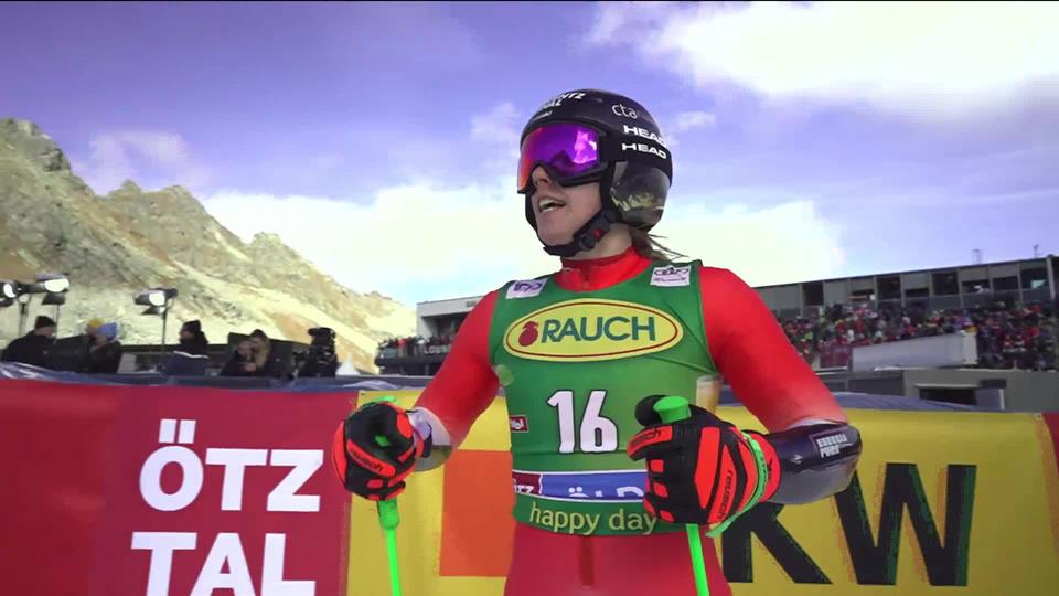 Sölden (AUT), géant dames, 2e manche: la 12e place de Camille Rast (SUI) après une manche mitigée