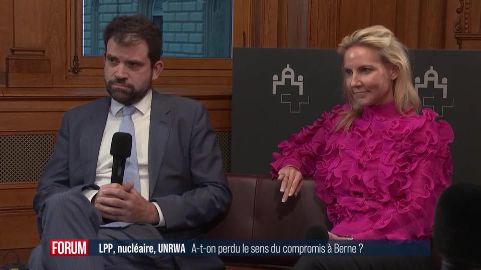 Berne a-t-elle perdu le sens du compromis helvétique? Débat entre 4 membres des partis gouvernementaux (vidéo)