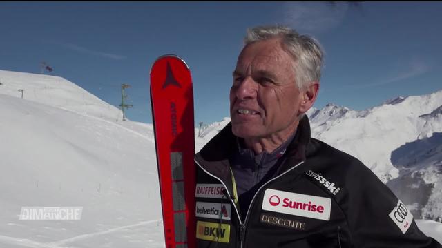 Ski alpin: la légende Franz Heinzer (SUI) entraîne les espoirs suisses