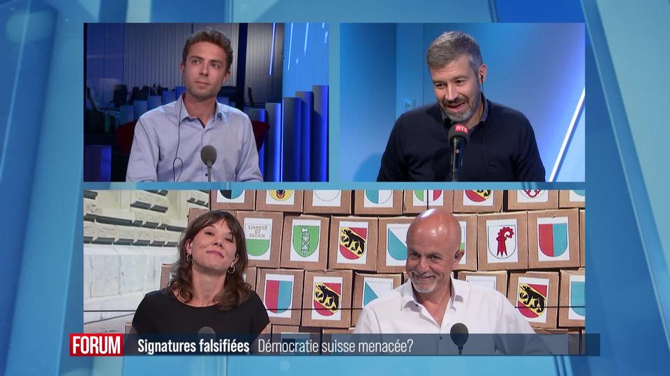 Forum des médias (vidéo) – Affaire des signatures falsifiées, la démocratie est-elle en danger?