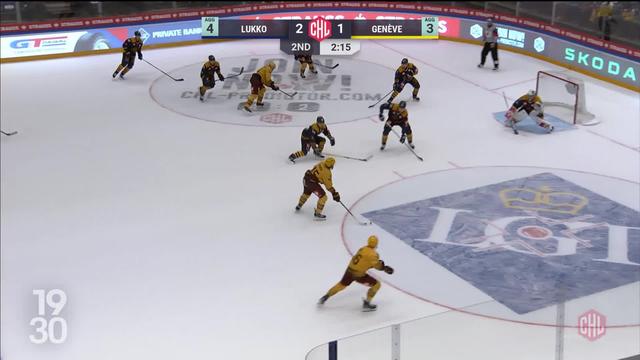 Hockey sur glace : Genève-Servette s'est qualifié pour la finale de Ligue des champions. Les Grenats se sont imposés 3-2 face à l'équipe finlandaise du Lukko Rauma