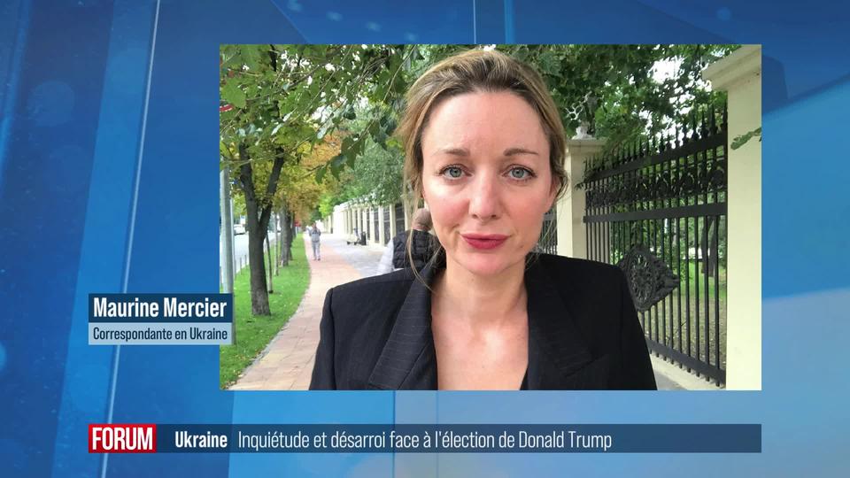 En Ukraine, l'inquiétude et le désarroi gagnent la population après l'annonce des résultats américains