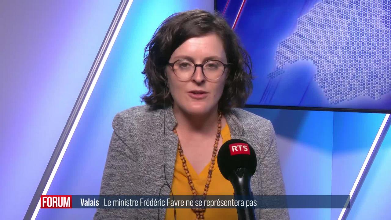 Frédéric Favre ne se représentera pas au Conseil d'Etat valaisan en 2025: réaction d’Anne-Laure Secco et de Nathan Bender